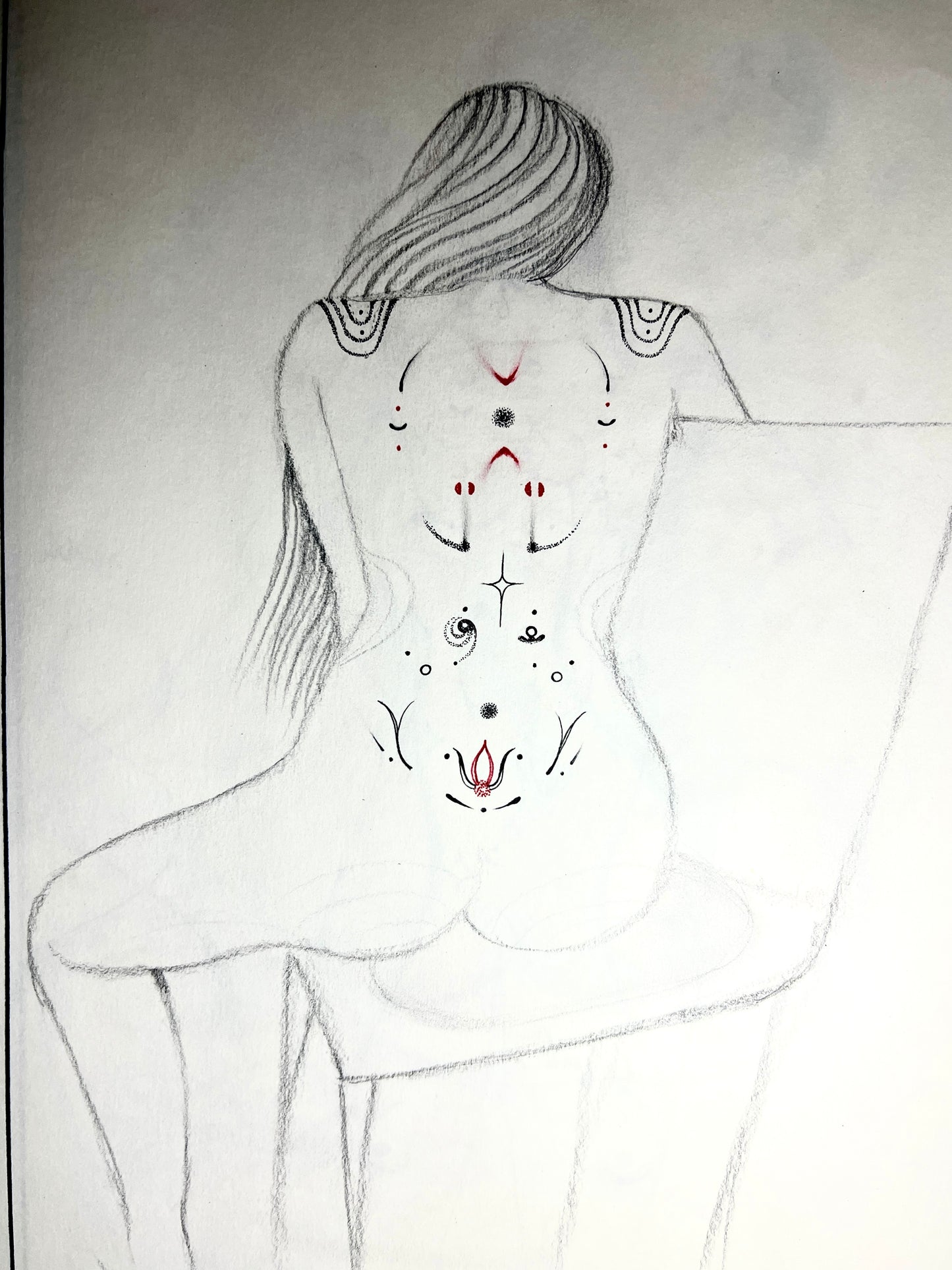 Abstract Tattoo Back