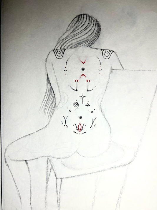 Abstract Tattoo Back